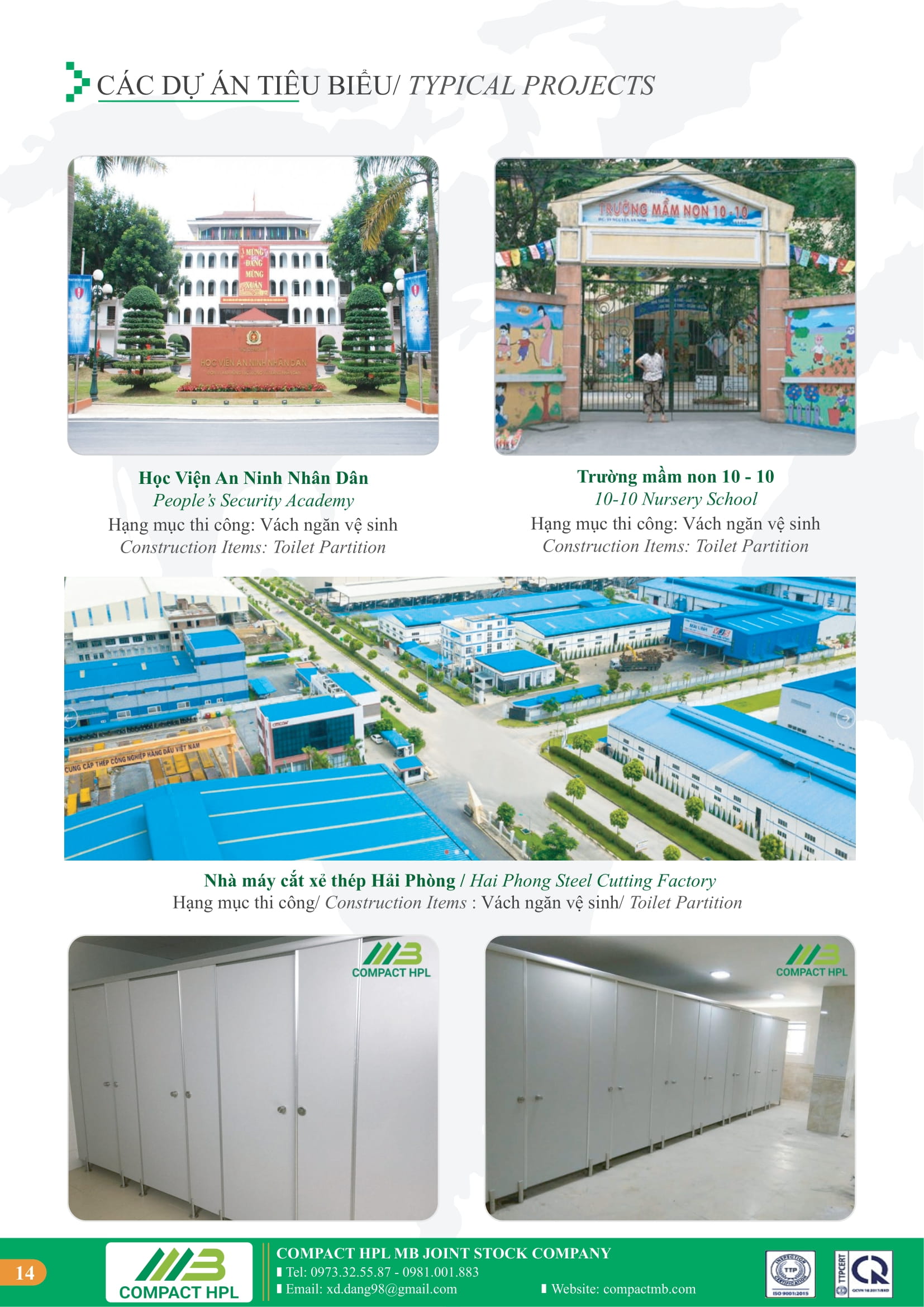 CÔNG TY CỔ PHẦN COMPACT HPL MB